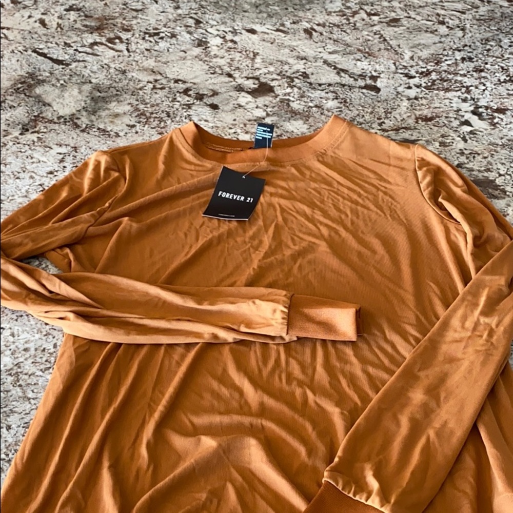 Caramel Mesh top from Forever 21. Super cute!!!!